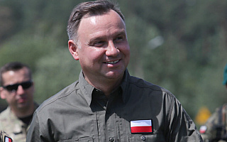 Andrzej Duda z wizytą w Orzyszu. Prezydent wręczył nominacje generalskie